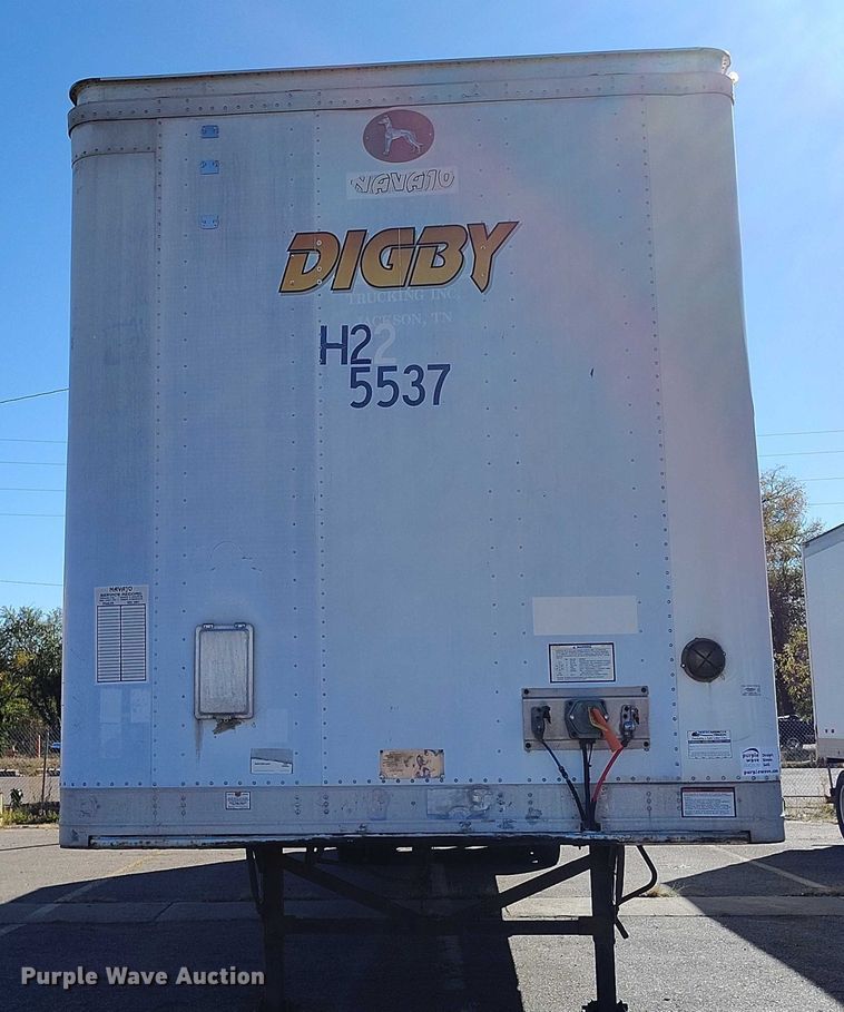 image for item DT0762 2003 Great Dane 7411TP-SA dry van trailer