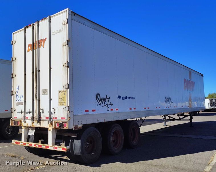 image for item DT0762 2003 Great Dane 7411TP-SA dry van trailer
