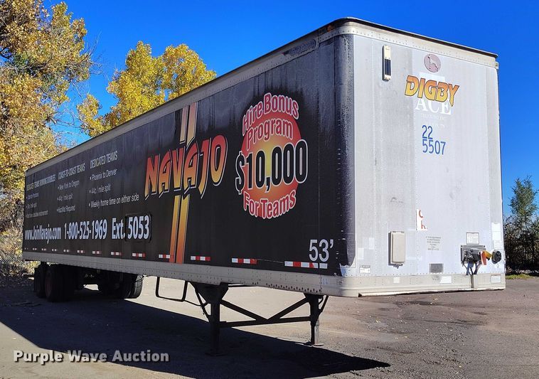 image for item DT0764 2003 Great Dane 7411TP-SA dry van trailer