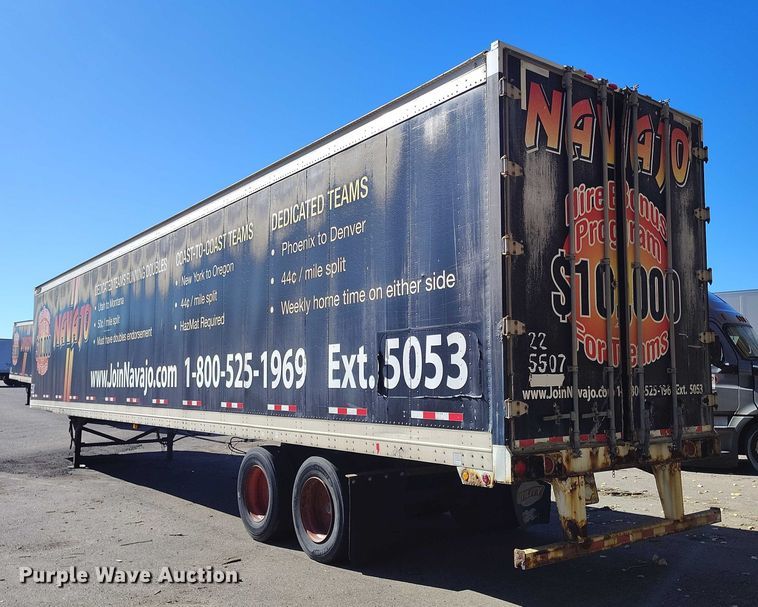 image for item DT0764 2003 Great Dane 7411TP-SA dry van trailer