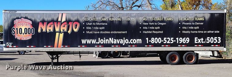 image for item DT0764 2003 Great Dane 7411TP-SA dry van trailer