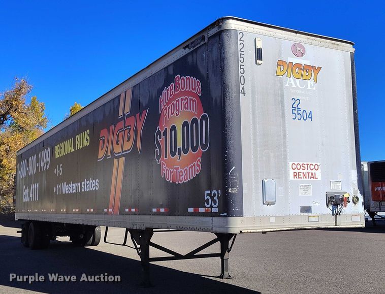 image for item DT0765 2003 Great Dane 7411TP-SA dry van trailer