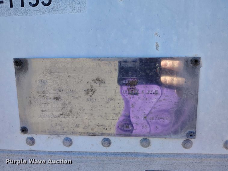 image for item DT0767 2003 Great Dane 7411TP-SA dry van trailer