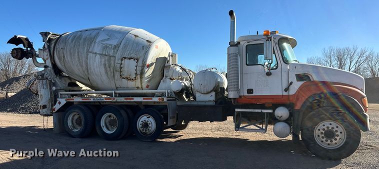 image for item DW4344 2002 Mack CV513 ready mix truck