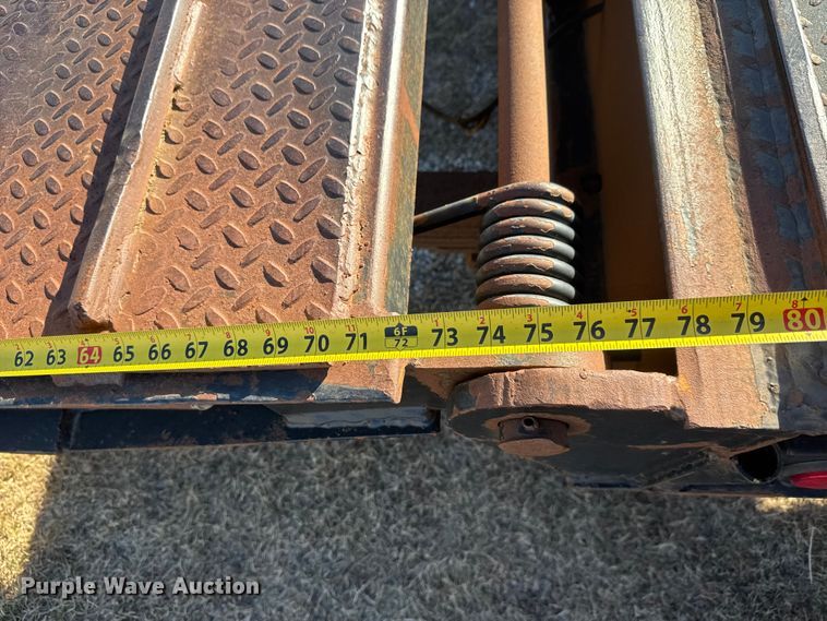 image for item DW6753 2008 Pitts LB35-33 drop deck equipment trailer