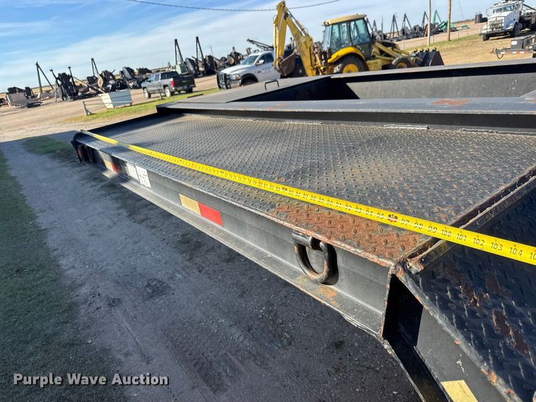 image for item DW6753 2008 Pitts LB35-33 drop deck equipment trailer