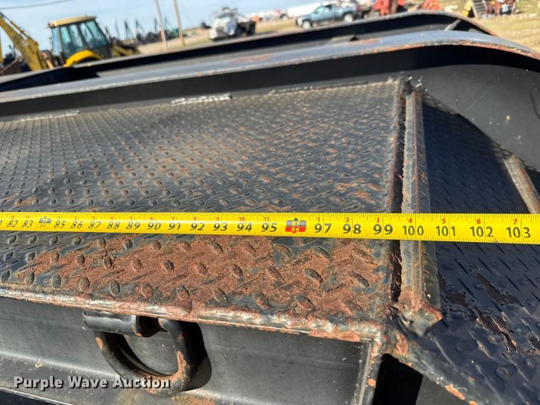 image for item DW6753 2008 Pitts LB35-33 drop deck equipment trailer