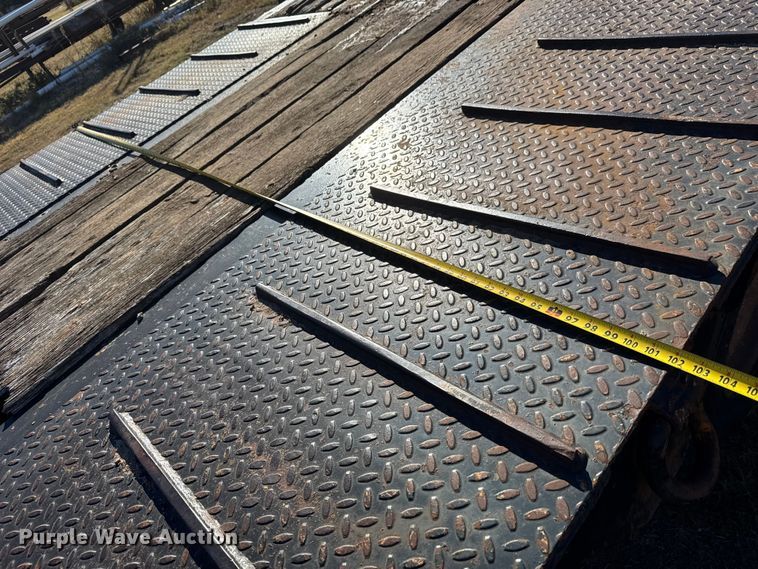 image for item DW6753 2008 Pitts LB35-33 drop deck equipment trailer