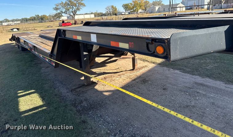 image for item DW6753 2008 Pitts LB35-33 drop deck equipment trailer