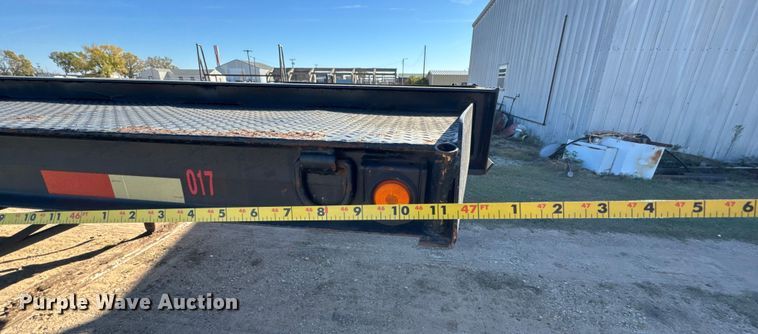 image for item DW6753 2008 Pitts LB35-33 drop deck equipment trailer