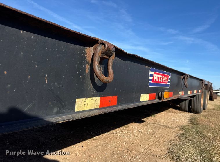 image for item DW6753 2008 Pitts LB35-33 drop deck equipment trailer