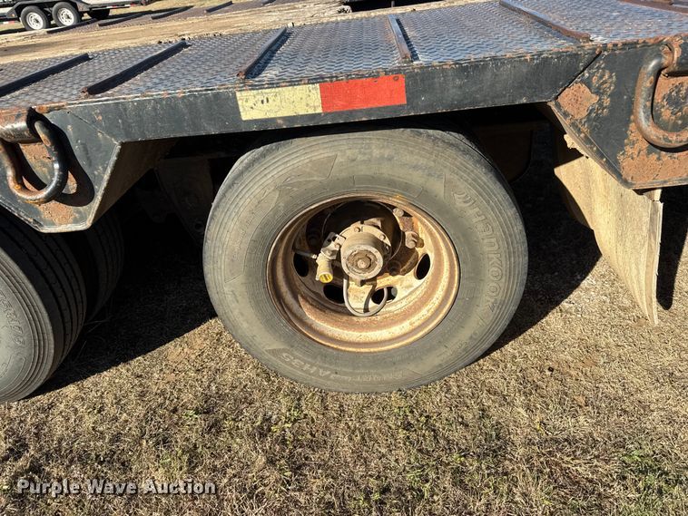 image for item DW6753 2008 Pitts LB35-33 drop deck equipment trailer