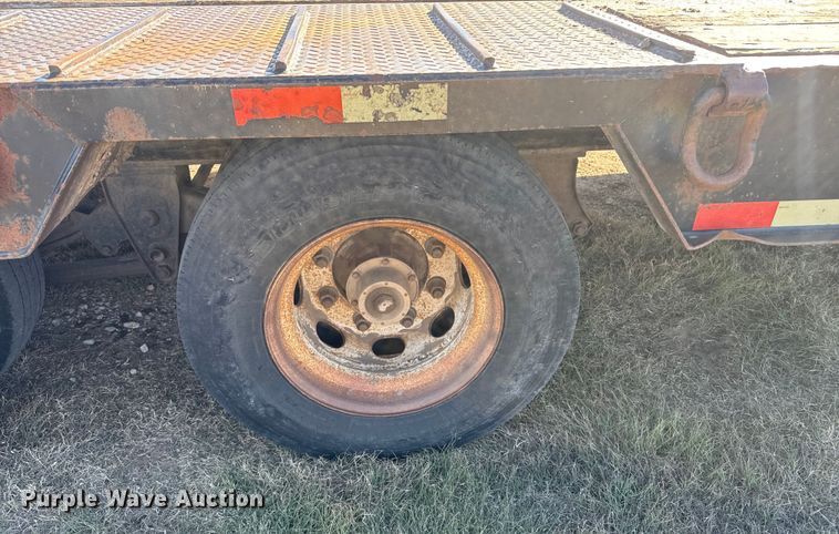 image for item DW6753 2008 Pitts LB35-33 drop deck equipment trailer