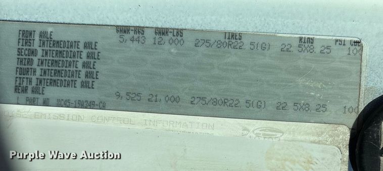 image for item DW7265 2003 Sterling reel truck