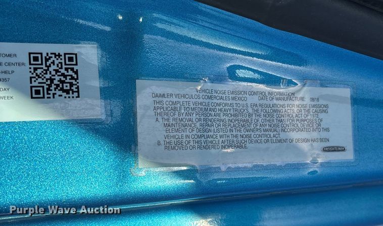 image for item DW7267 2019 Freightliner Cascadia semi truck