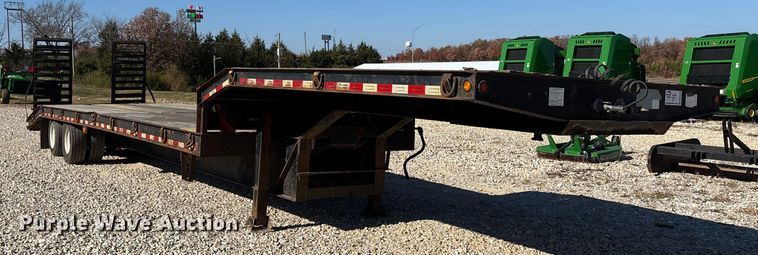 image for item DW7279 2015 Kaufman drop deck equipment trailer