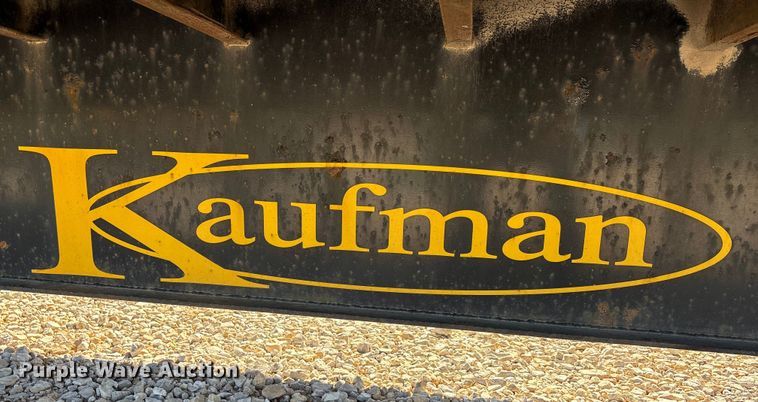 image for item DW7279 2015 Kaufman drop deck equipment trailer