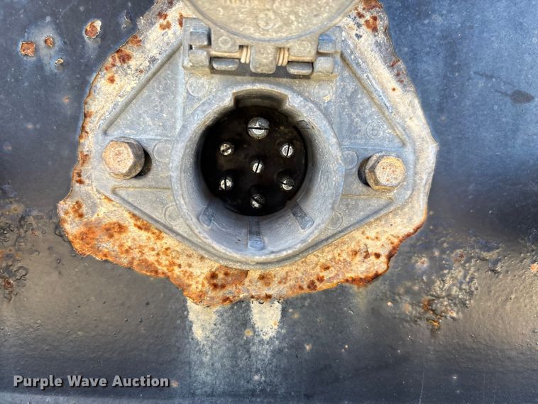 image for item DW7279 2015 Kaufman drop deck equipment trailer