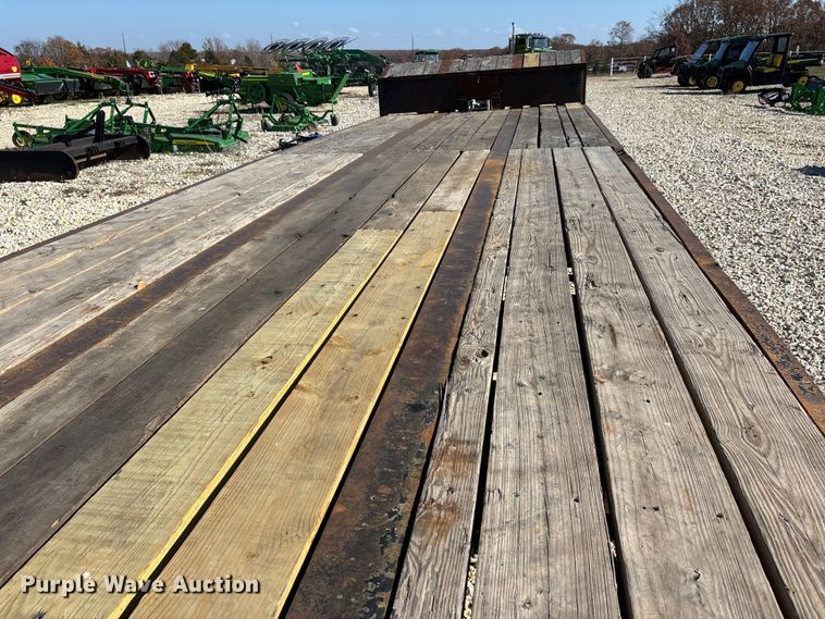 image for item DW7279 2015 Kaufman drop deck equipment trailer
