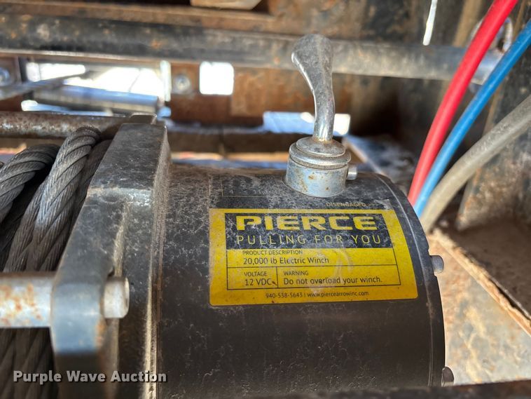 image for item DW7279 2015 Kaufman drop deck equipment trailer