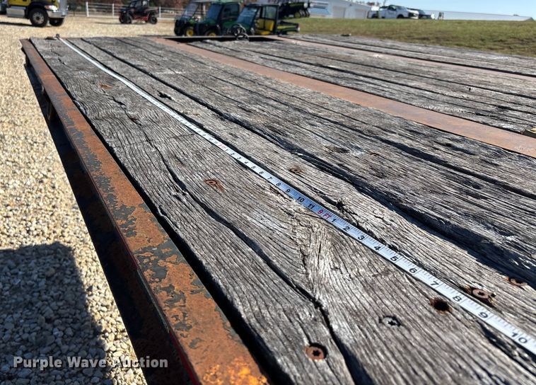 image for item DW7279 2015 Kaufman drop deck equipment trailer