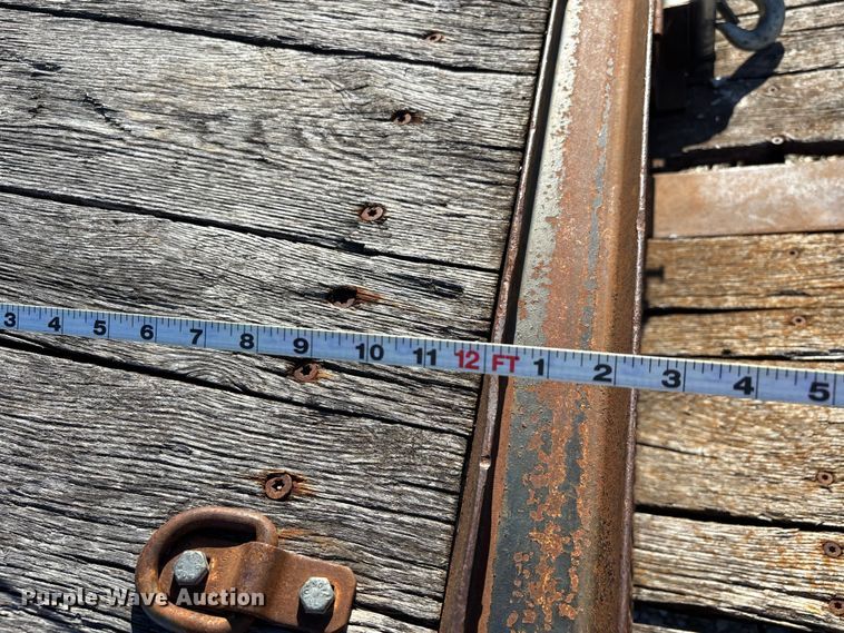 image for item DW7279 2015 Kaufman drop deck equipment trailer