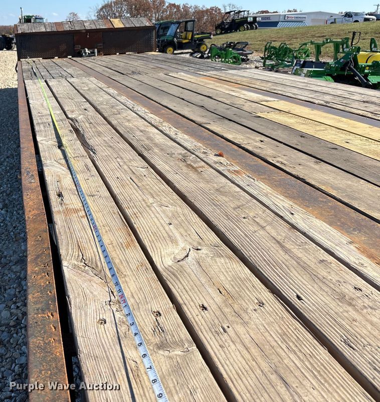 image for item DW7279 2015 Kaufman drop deck equipment trailer