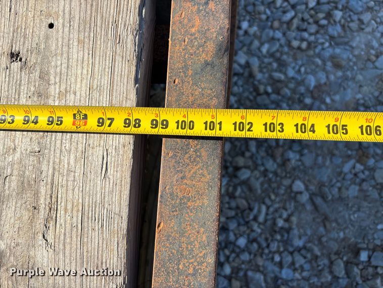 image for item DW7279 2015 Kaufman drop deck equipment trailer