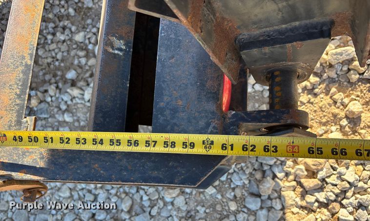 image for item DW7279 2015 Kaufman drop deck equipment trailer