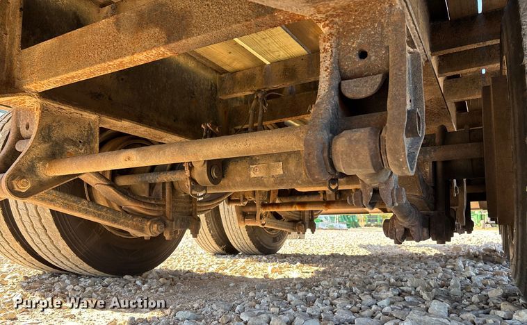 image for item DW7279 2015 Kaufman drop deck equipment trailer