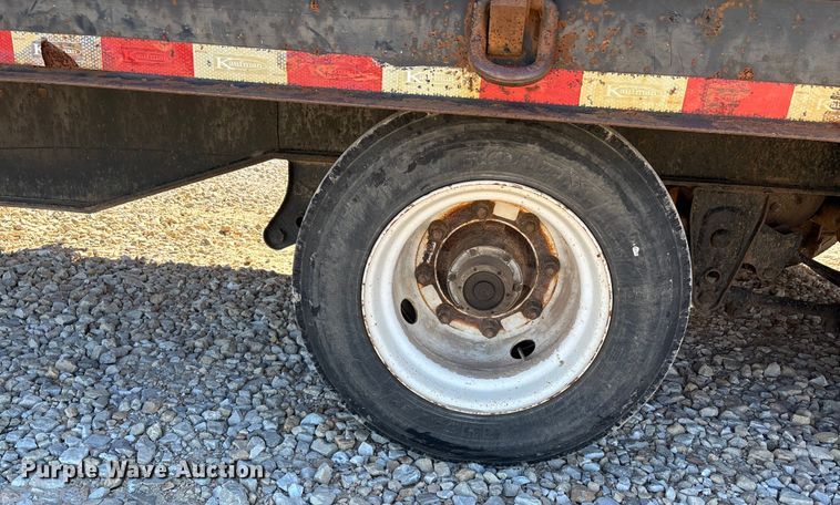 image for item DW7279 2015 Kaufman drop deck equipment trailer