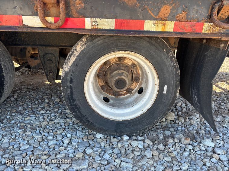 image for item DW7279 2015 Kaufman drop deck equipment trailer