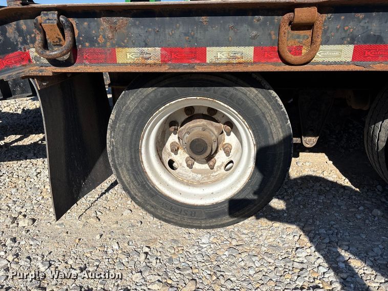 image for item DW7279 2015 Kaufman drop deck equipment trailer