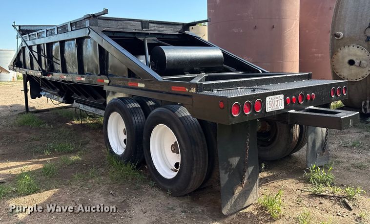 image for item DZ8874 1982 RANC bottom dump trailer