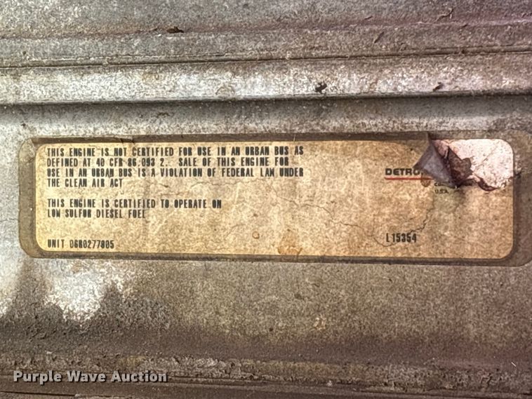 image for item EA7041 1996 Volvo tank truck