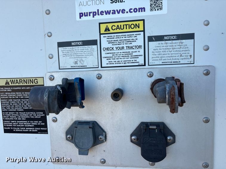 image for item EA7701 2016 Timpte Super Hopper grain trailer