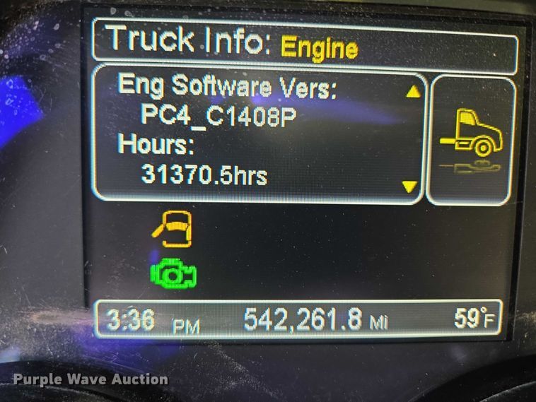 image for item EB1149 2016 Peterbilt 567 semi truck