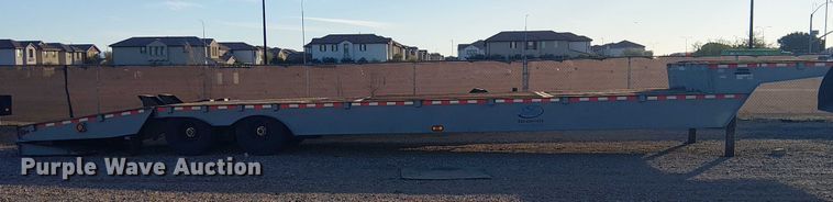 image for item EC1274 2006 Trail-Eze drop deck equipment trailer