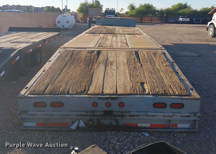 image for item EC1274 2006 Trail-Eze drop deck equipment trailer