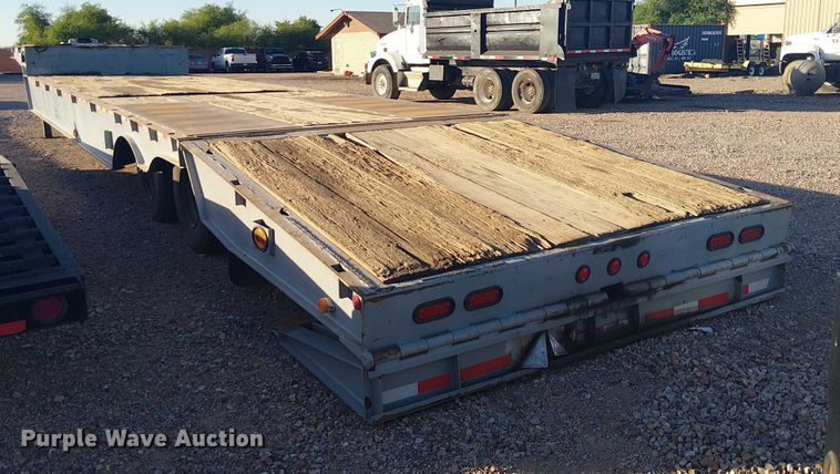 image for item EC1274 2006 Trail-Eze drop deck equipment trailer