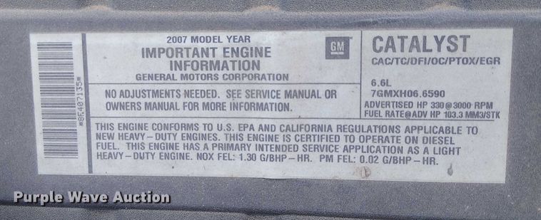 image for item EC1319 2008 Chevrolet C4500 utility / service truck