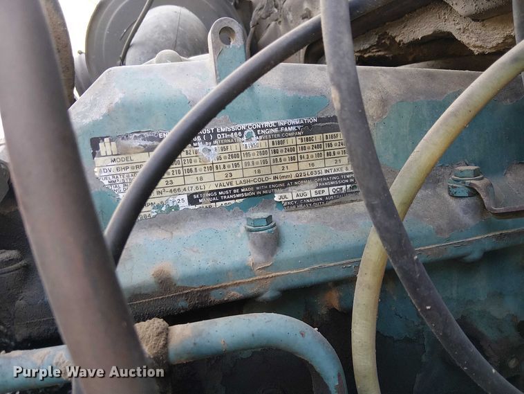 image for item EC1320 1985 International 1954 dump truck