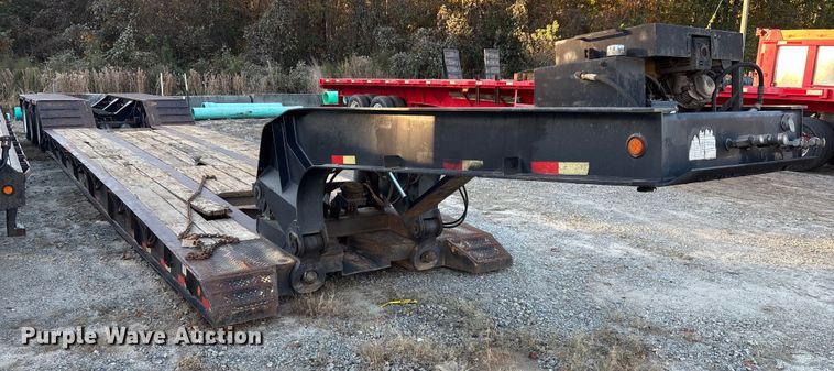 image for item EC3916 2007 PITTS LB52-24HD lowboy equipment trailer