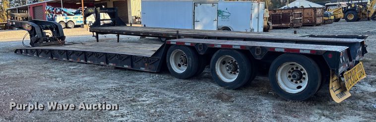 image for item EC3916 2007 PITTS LB52-24HD lowboy equipment trailer