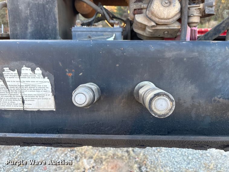 image for item EC3916 2007 PITTS LB52-24HD lowboy equipment trailer