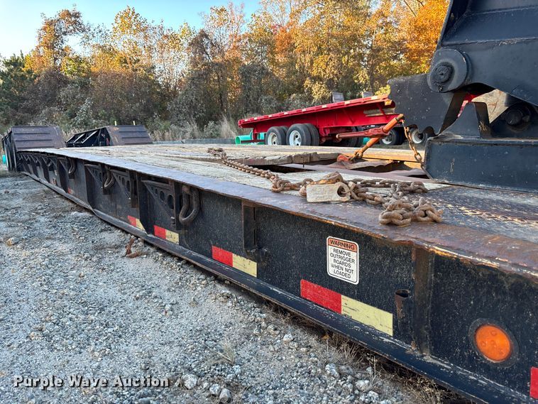 image for item EC3916 2007 PITTS LB52-24HD lowboy equipment trailer