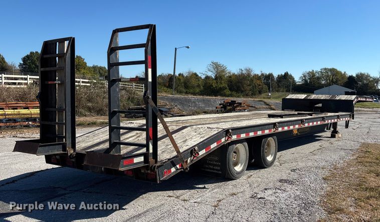 image for item ED2336 2014 Kaufman drop deck equipment trailer