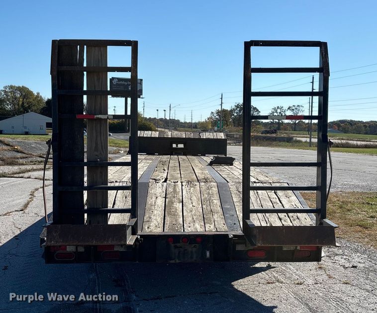 image for item ED2336 2014 Kaufman drop deck equipment trailer