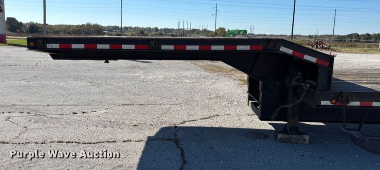 image for item ED2336 2014 Kaufman drop deck equipment trailer