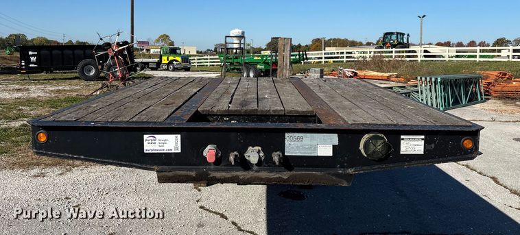 image for item ED2336 2014 Kaufman drop deck equipment trailer